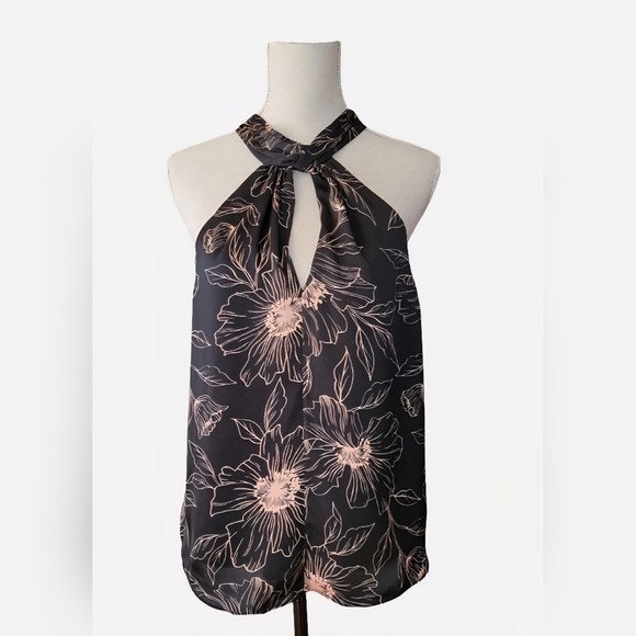 Joie Halter Floral Top - Picture 1 of 6